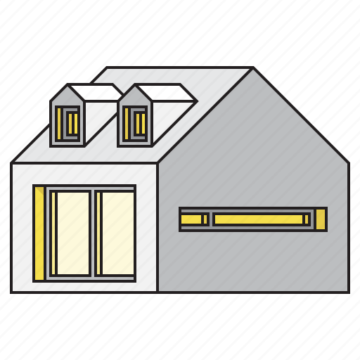 House, home, property, real estate, building, architecture icon - Download on Iconfinder