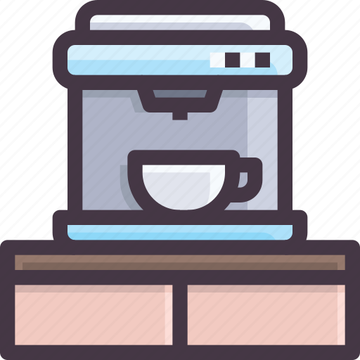 Cafe, coffee, furniture, interior, maker icon - Download on Iconfinder