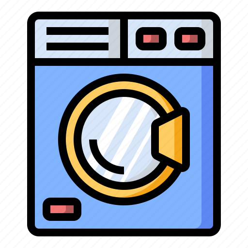 Cleaning, electronics, laundry, machine, washing icon - Download on Iconfinder