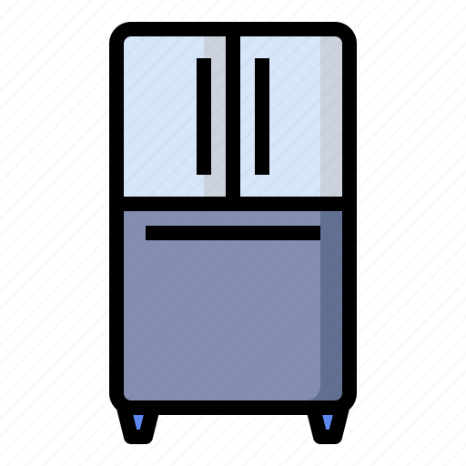 Appliance, electronics, freezer, fridge, refrigerator icon - Download on Iconfinder