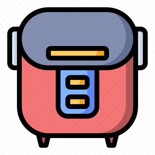 Appliance, cook, cooking, kitchen, rice cooker icon - Download on Iconfinder