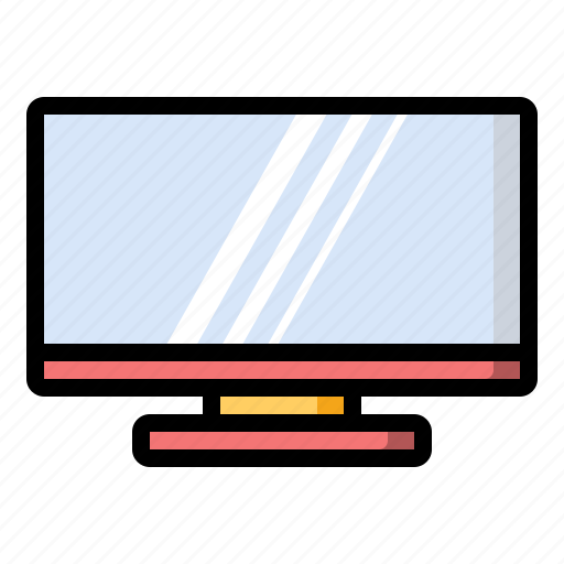 Desktop, lcd, monitor, television, tv icon - Download on Iconfinder