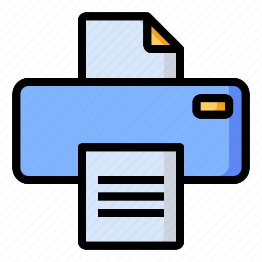 Device, electronic, fax, printer, printing icon - Download on Iconfinder