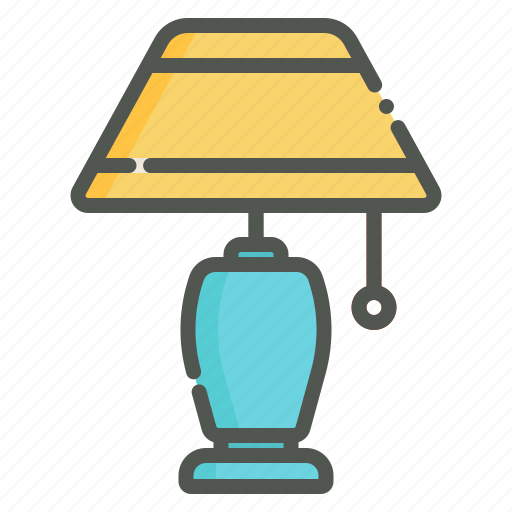 Table, lamp, furniture, light icon - Download on Iconfinder