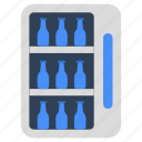 fridge, refrigerator, wine cooler, electronic, home appliance