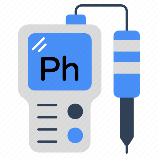 Ph meter, instrument, equipment, tool, acidimeter icon - Download on Iconfinder
