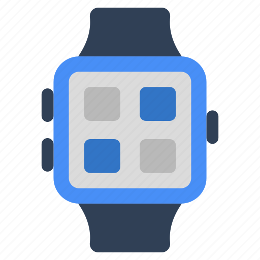 Smartwatch, smartband, wristwatch, smart technology, wearable tech icon - Download on Iconfinder