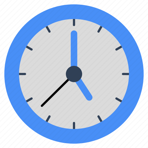 Wall clock, timepiece, timekeeping device, timer, chronometer icon - Download on Iconfinder