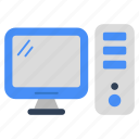 computer, monitor, desktop, display, pc