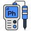 ph meter, instrument, equipment, tool, acidimeter 