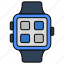 smartwatch, smartband, wristwatch, smart technology, wearable tech 