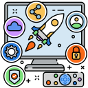smart, tv, led, lcd, digital, media, rocket