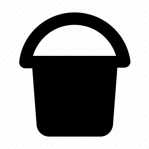 Bucket, pail, paint bucket, water bucket, water pail icon - Download on Iconfinder