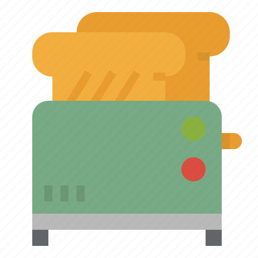 Bakery, breads, breakfast, toast, toaster icon - Download on Iconfinder