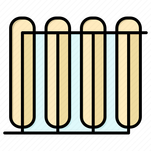 Battery, heater, heating, hot, radiator icon - Download on Iconfinder