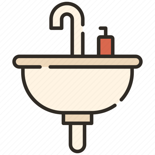 Bathroom, faucet, sink, tap, wash icon - Download on Iconfinder