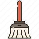 broom, clean, clear, sweep, tool