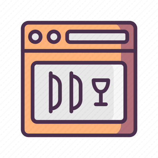 Dishwasher, eat, food, home, kitchen icon - Download on Iconfinder