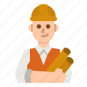 engineer, worker, job, man, avatar