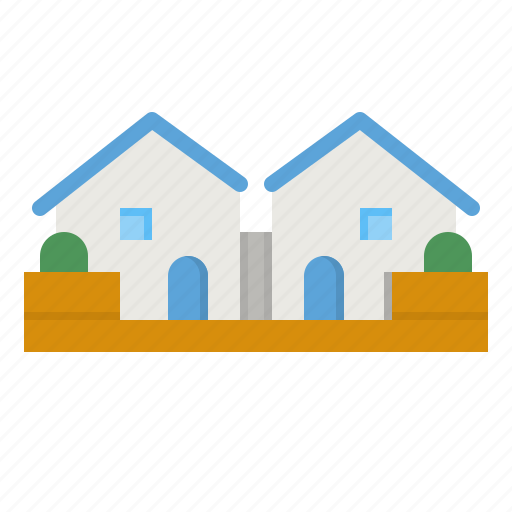 Neighborhood, town, house, home, village icon - Download on Iconfinder