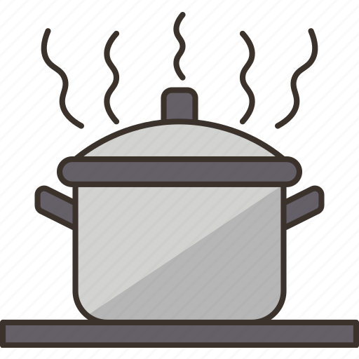 Cooked, food, hot, boiled, pot icon - Download on Iconfinder