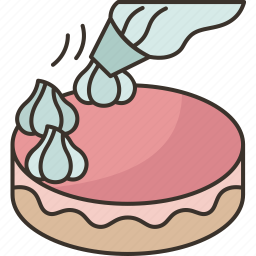 Decorating, cake, bakery, dessert, gourmet icon - Download on Iconfinder