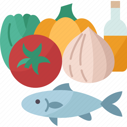 Ingredients, fish, vegetable, fresh, cooking icon - Download on Iconfinder