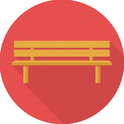 Bench, design, park, rest bench, seat, wooden bench, furniture icon - Download on Iconfinder