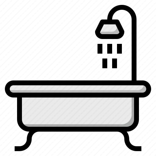 Bath, bathroom, bathtub, clean, holidays, hygiene, washing icon - Download on Iconfinder