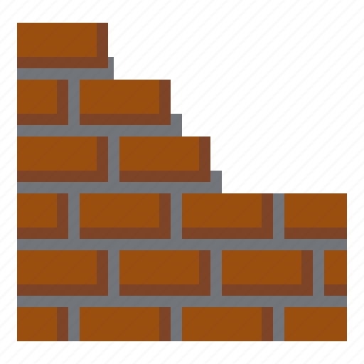 Brick, brickwall, buildings, gaming, stone, stones, wall icon - Download on Iconfinder