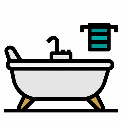 Bath, bathroom, bathtub, clean, holidays, hygienic, washing icon - Download on Iconfinder