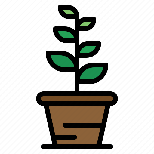Botanic, flower, gardening, nature, plant, pot icon - Download on Iconfinder