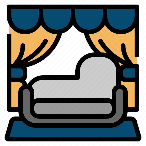 Decoration, interior, living, room, couch, sofa, furniture icon - Download on Iconfinder