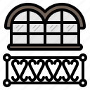 home, decoration, window, porch, terrace, balcony