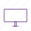 display, monitor, screen, television, tv, tv icon 