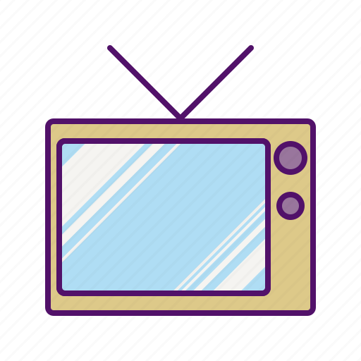 Display, monitor, screen, television, tv, tv icon icon - Download on Iconfinder