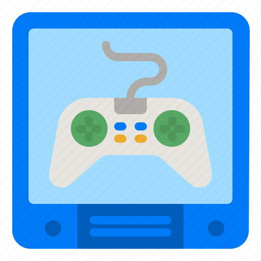 Game, controller, gamer, tv, video icon - Download on Iconfinder
