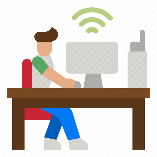 Work, computer, graphic, home, working icon - Download on Iconfinder