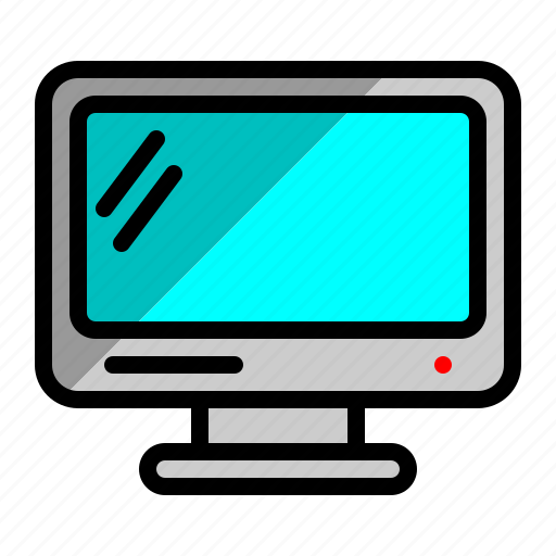 Television, monitor, tv, device icon - Download on Iconfinder