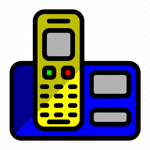 Telephone, communication, phone, connection icon - Download on Iconfinder