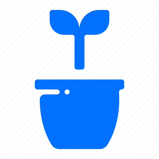Decoration, plant, pot, sprout icon - Download on Iconfinder