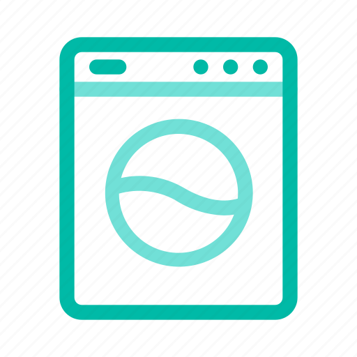 Electronic, laundry, washing, washing machine icon - Download on Iconfinder