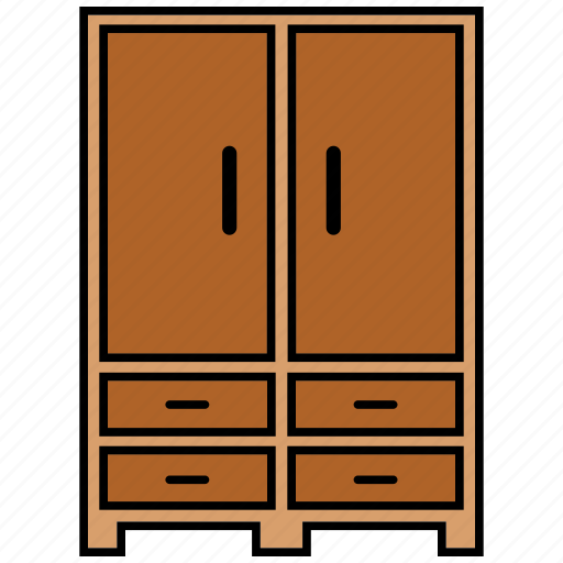 Cabinet, furniture, interior, wardrobes icon - Download on Iconfinder