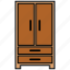 cabinet, furniture, interior, wardrobes 