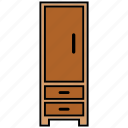 cabinet, furniture, interior, wardrobes