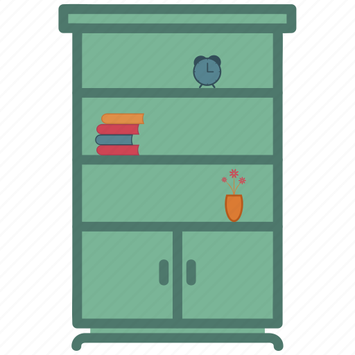 Book shelf, books almirah, drawer, files almirah, furniture icon - Download on Iconfinder