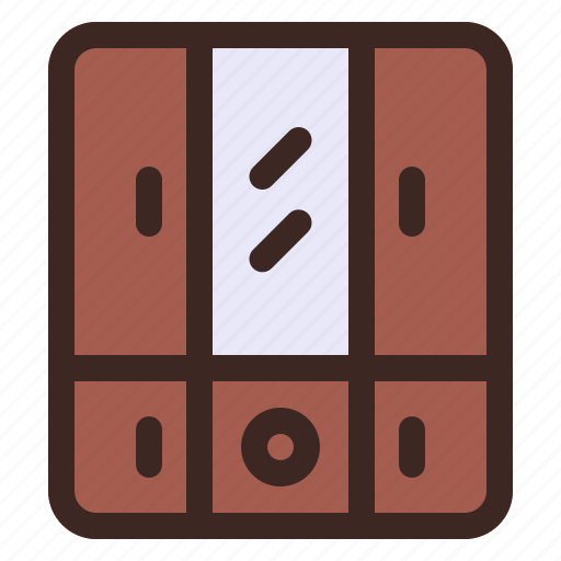 Cupboard, furniture, chair, households, belongings icon - Download on Iconfinder