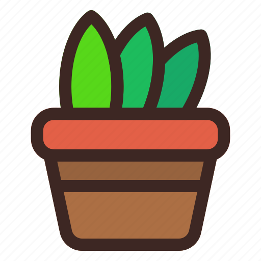 Pot, plant, nature, ecology, environment icon - Download on Iconfinder