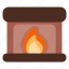 the, furnace, fireplace, fire, burn, flame 