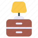 lamp, cabinet, light, bulb, idea